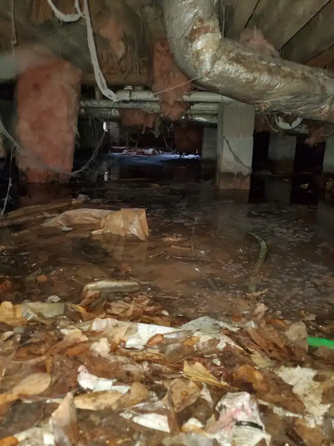Crawl space flood assessment for Leak Detection & Repair in Millbury