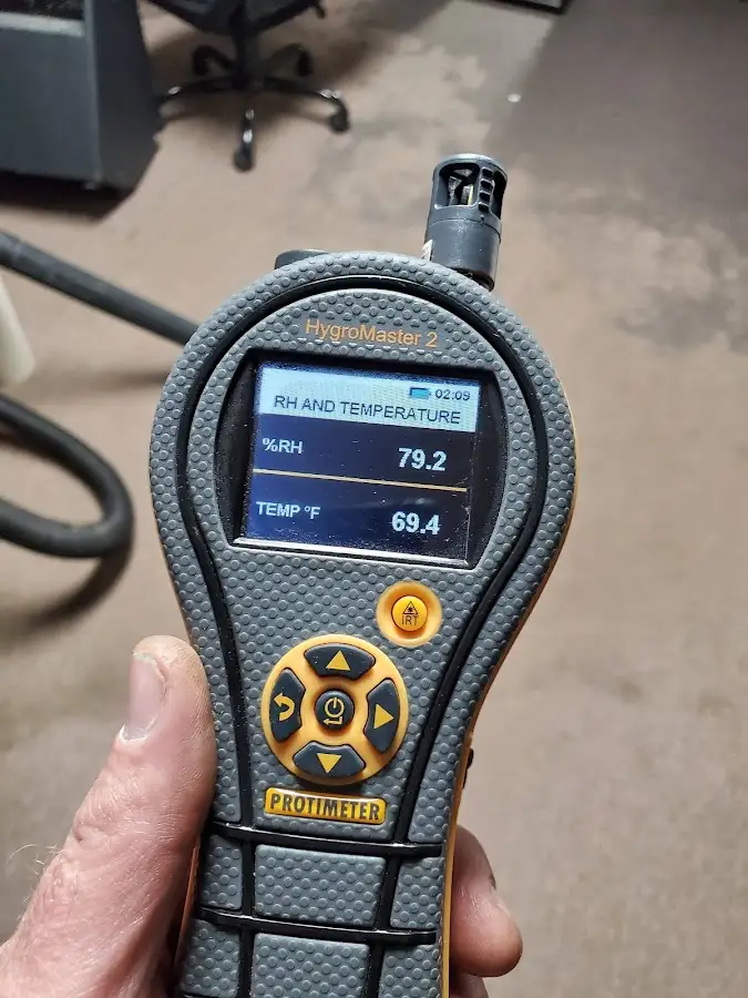 Moisture meter humidity assessment for Fire & Smoke Damage Restoration in Millbury